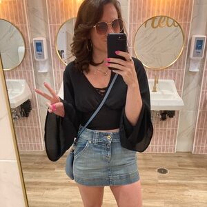 Y2K vibes skirt